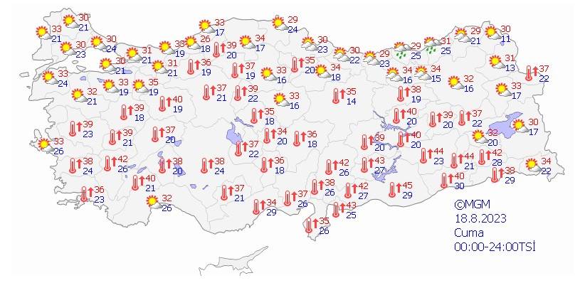 Meteoroloji bölge bölge uyardı. Sağanak ve fırtına geri geliyor 17